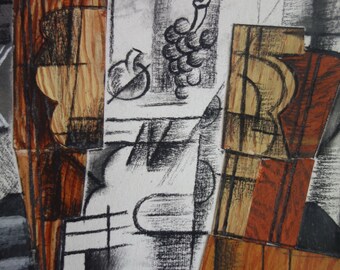 美術品、希少なキュビズム絵画 - 静物画、署名入り、ジョルジュ