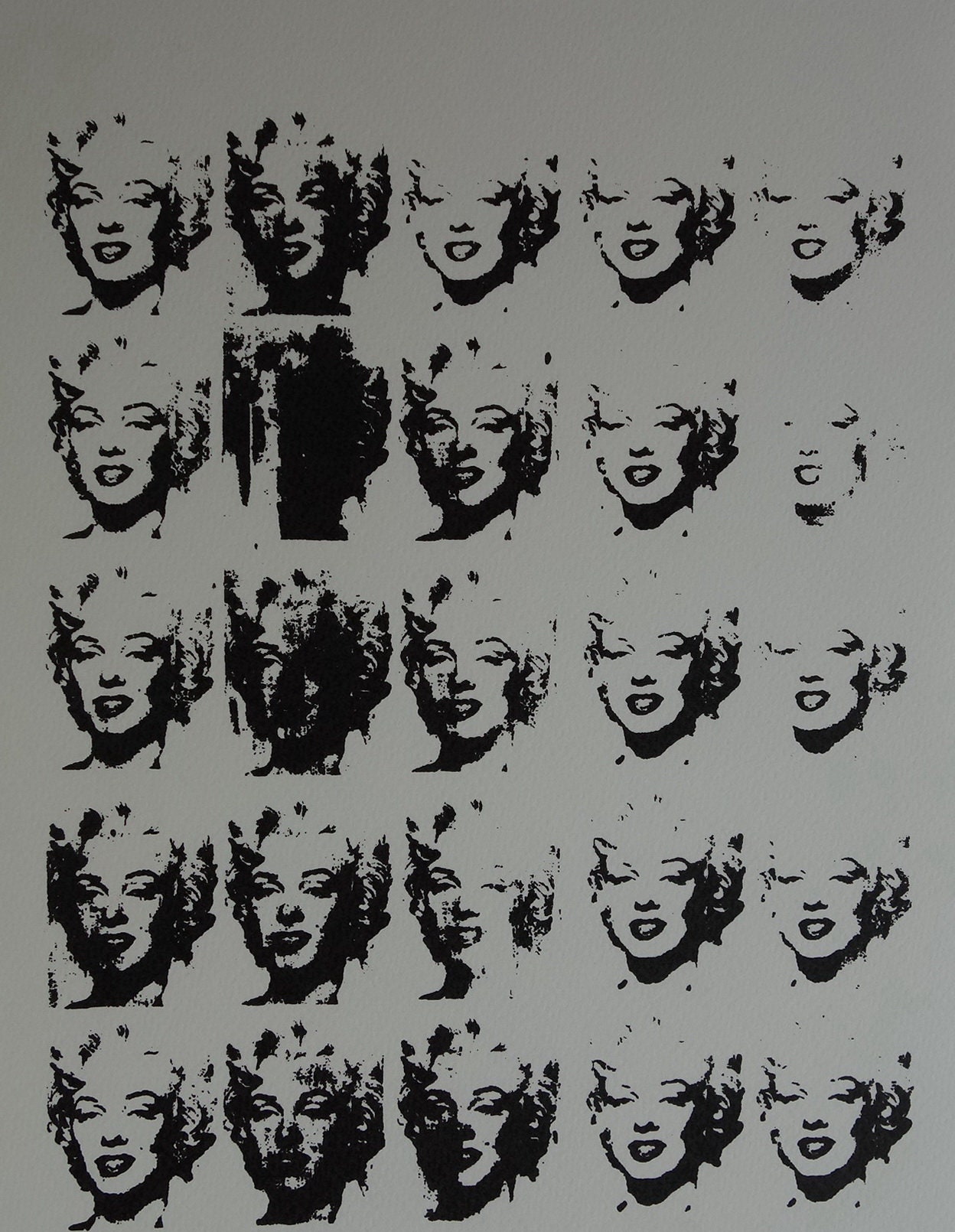 Fine POP ART Marilyn Monroe Limited Edition Silkscreen Serigraph