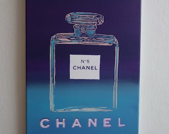Fine unique mixed media Pop Art Painting, Marked & Signed, Andy Warhol, Rare find