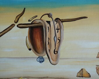 ⭐F10号⭐油彩⭐カッコイイ！時計の絵画⭐ Painting⭐インテリア⭐アート il_340x270.6336677783_6ipb.jpg