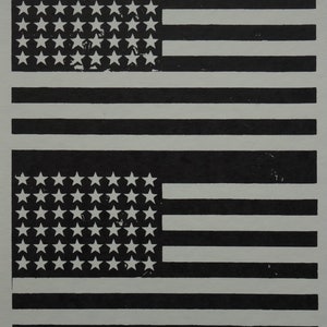 Fine POP ART Limited edition silkscreen serigraph - Flag, signed, stamped and numbered