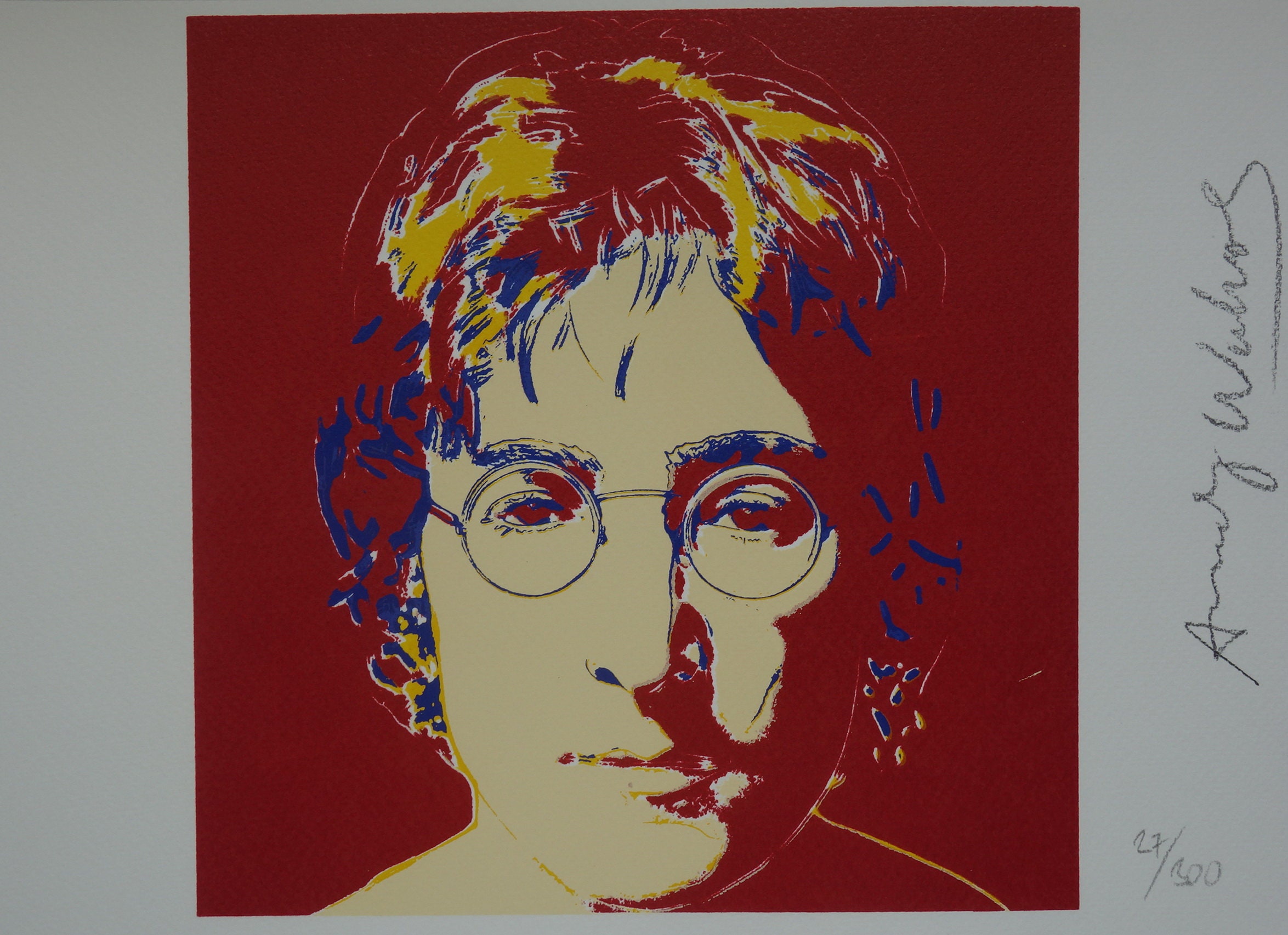 【限定品】 Andy Warhol John Lennon （83/100） 限定品】 Andy Warhol John Lennon （83/100） - メルカリ