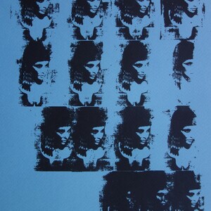 Fine POP ART Limited edition silkscreen serigraph, Warhol, signed, stamped and numbered