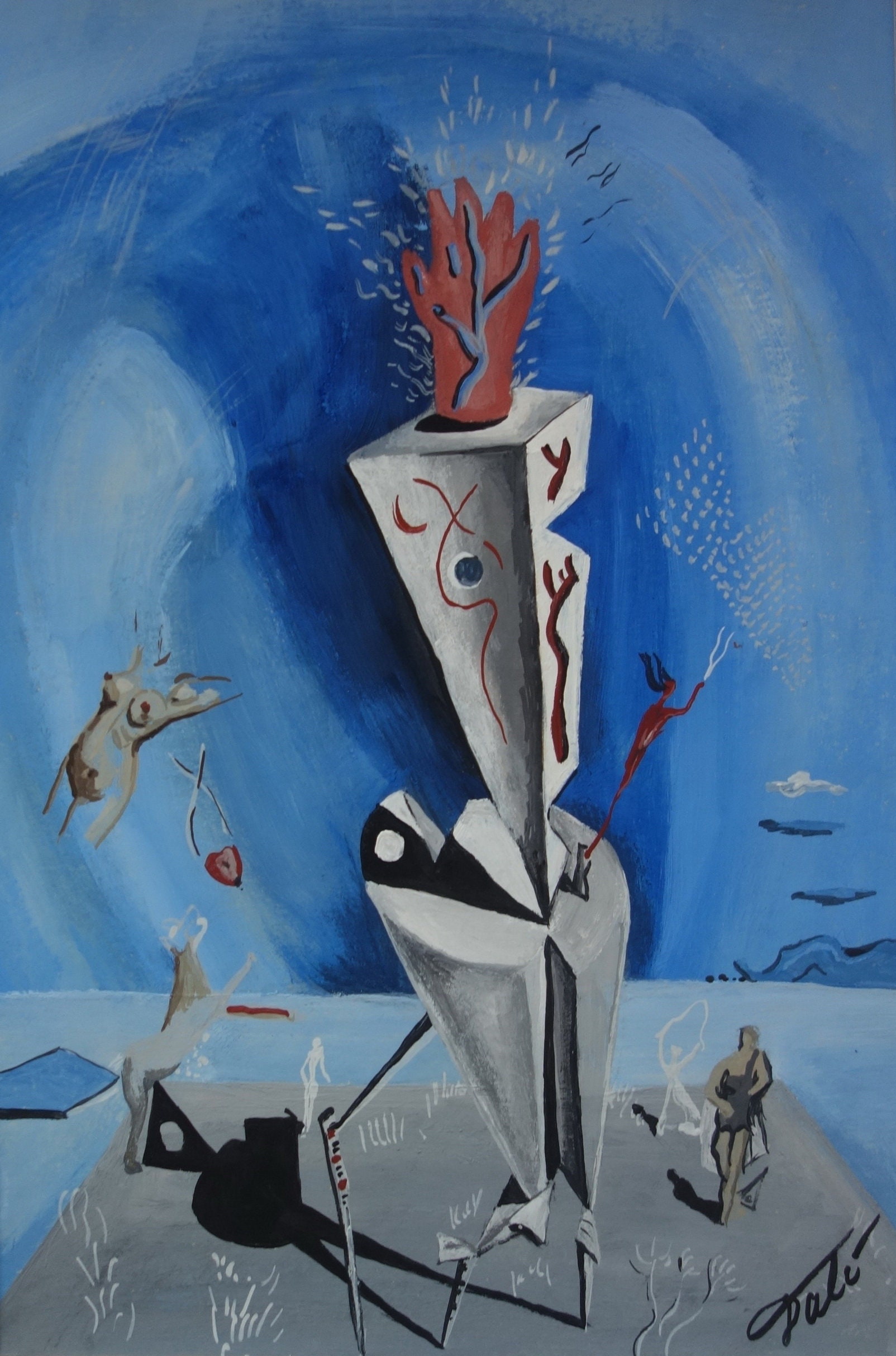 真作】【WISH】サルバドール・ダリ Salvador Dali 銅版画 約25号