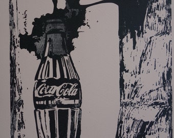 アンディ・ウォーホル「サンセット」#22 - スクリーンプリントプルーフ