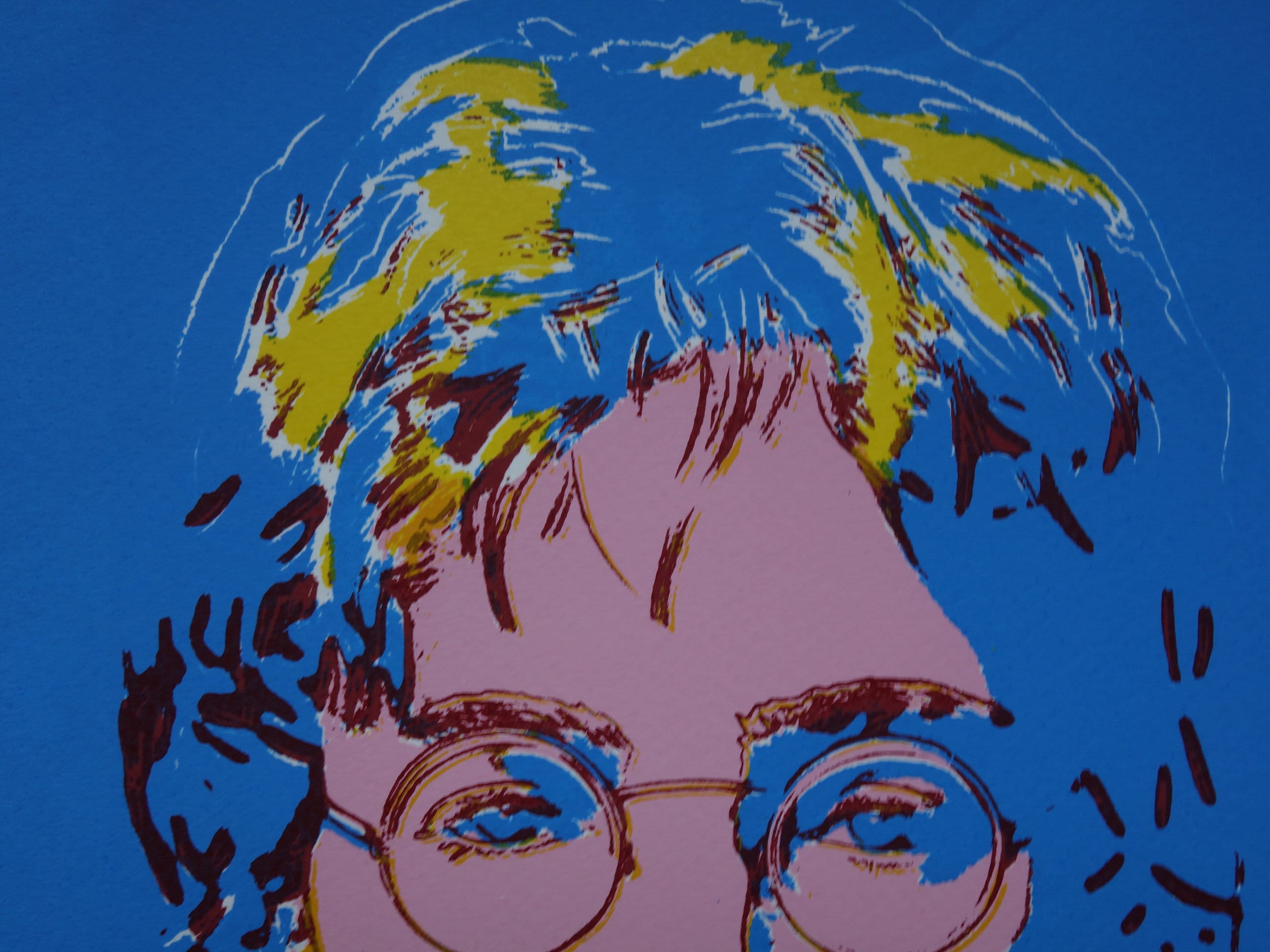 ビートルズ　ジョン・レノン　John Lennon シルクスクリーン ビートルズ ジョン・レノン John Lennon シルクスクリーン 【公式通販】