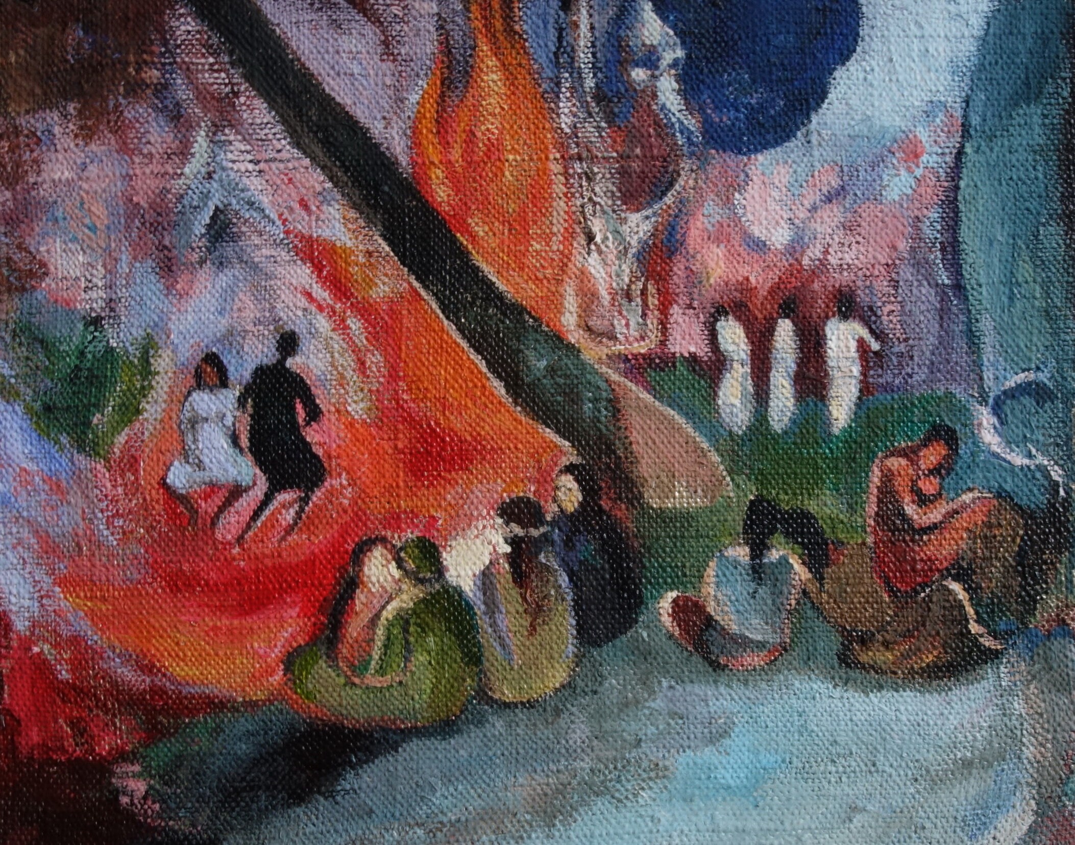 ポール・ゴーギャンによる、マークとサインが入った、タヒチのポスト