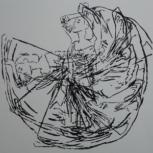 Fine POP ART Dancer Limited edition silkscreen serigraph, Warhol, signed, stamped and numbered