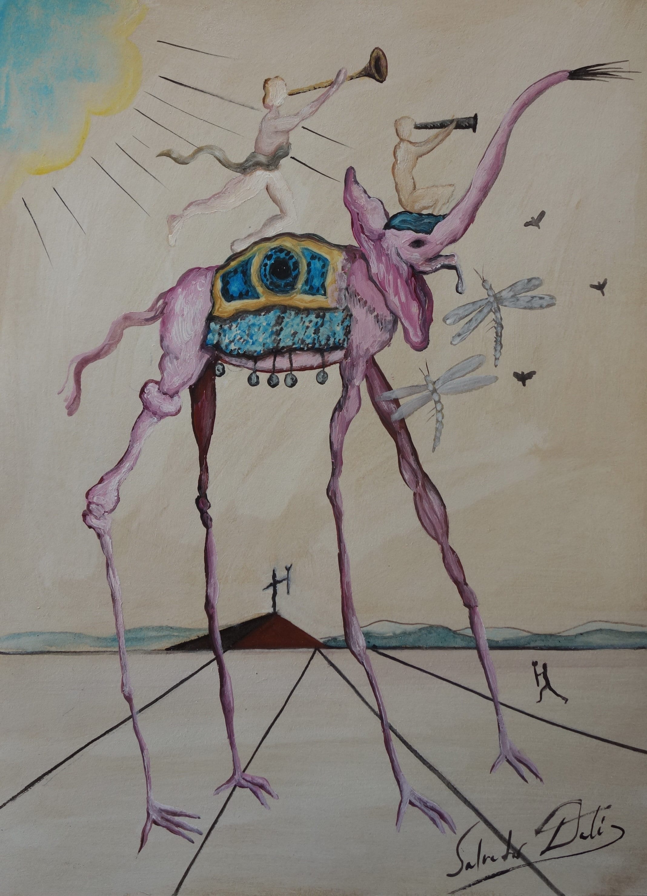 他の方発送×シュルレアリスム　古物　油彩画　antique 他の方発送×シュルレアリスム 古物 油彩画 antique 他の方発送×