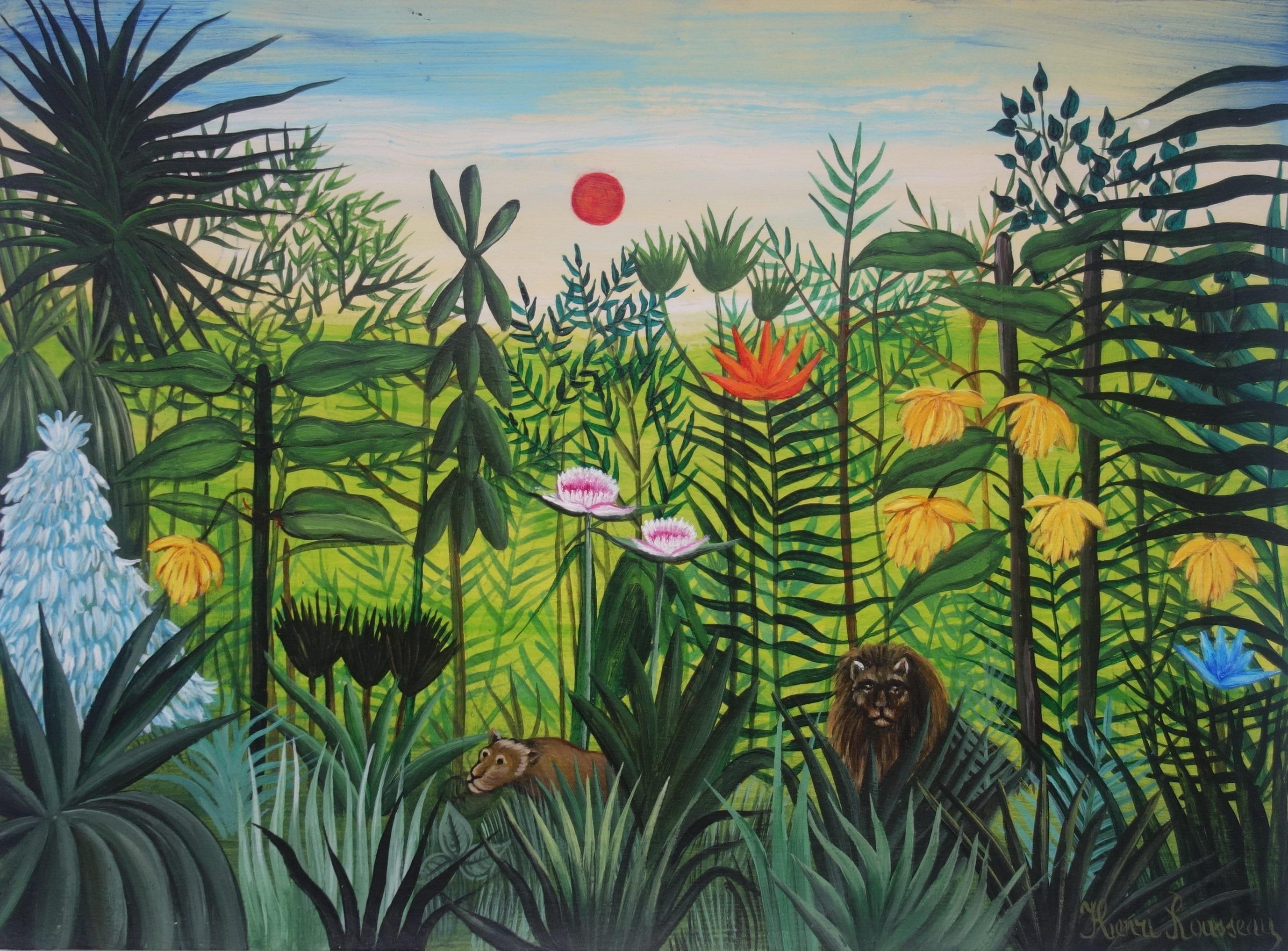 アンリ・ダンティ 油彩12号 欧州画 油彩画 花束 印象派風 アンリ