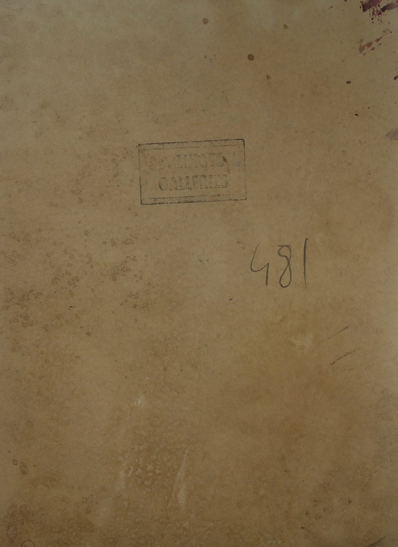 marked verso Rare find Signed Whistler Fine American Early Tonalism study