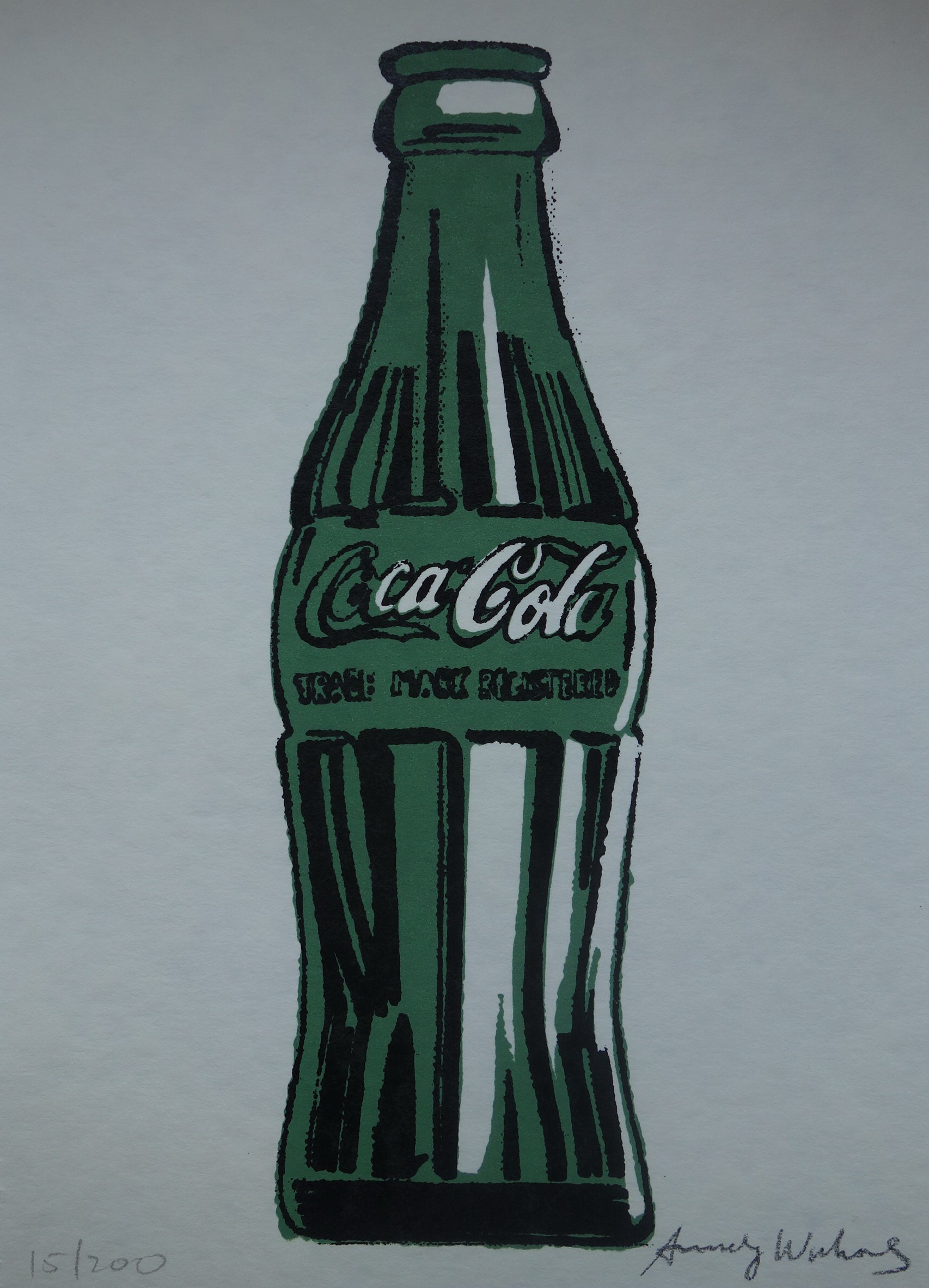 ファインポップアート限定版シルクスクリーンセリグラフ - コカコーラ