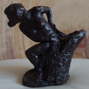 Offrant rare sculpture impressionniste en bronze Baigneur, signé, Edgar Degas avec des docs. image 8