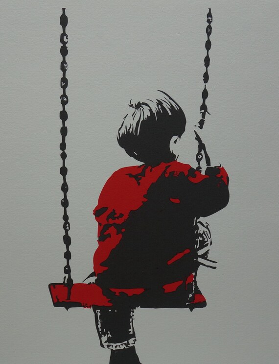 Limited Edition Pop Art Graffiti Silkscreen Serigraph - Boy