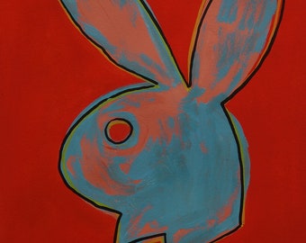 Fine unique Pop Art painting – logo, signed, Andy Warhol