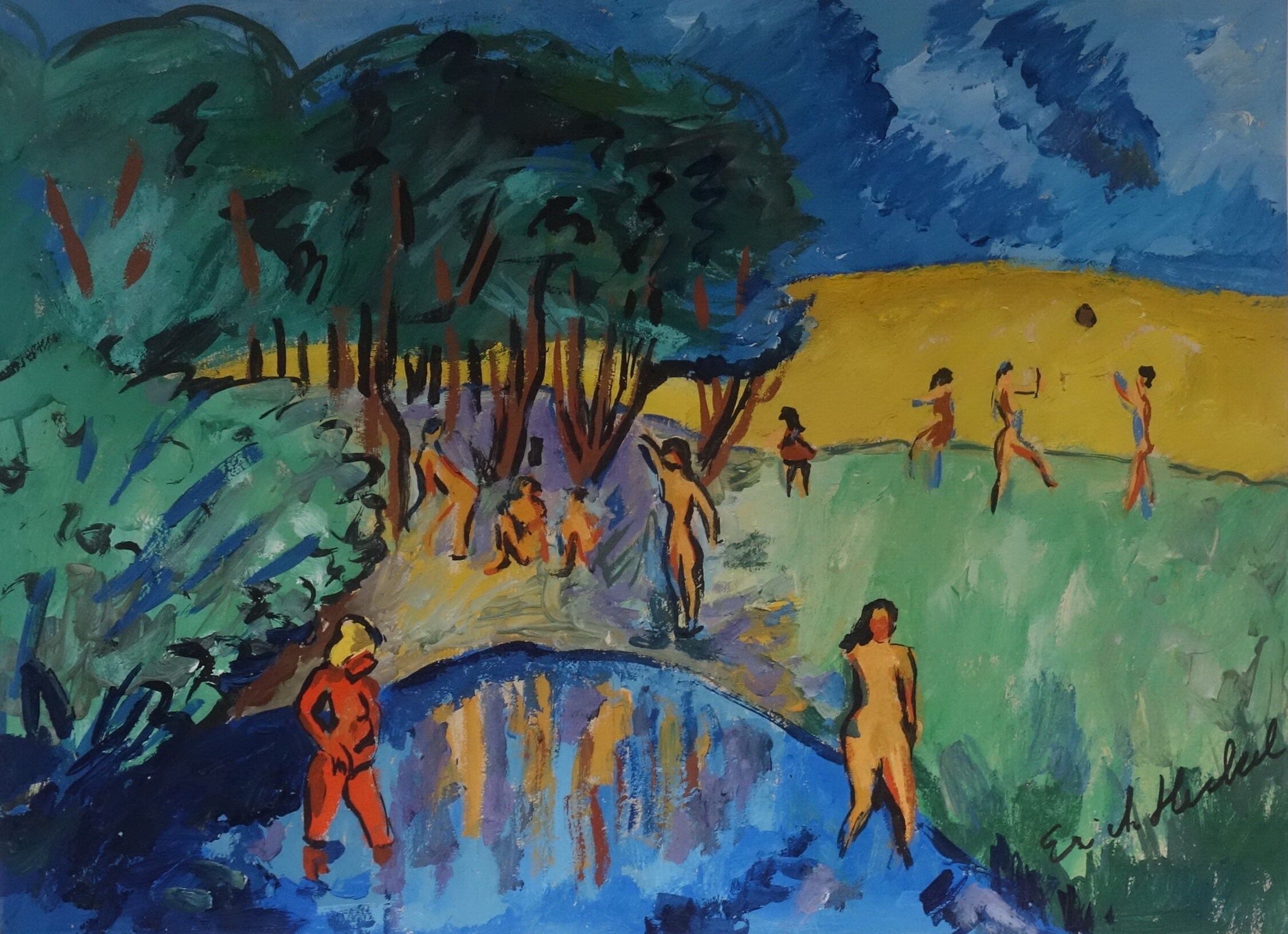 裸体 女性 裸 油絵 ヌード モデル 油彩 油彩画 抽象画