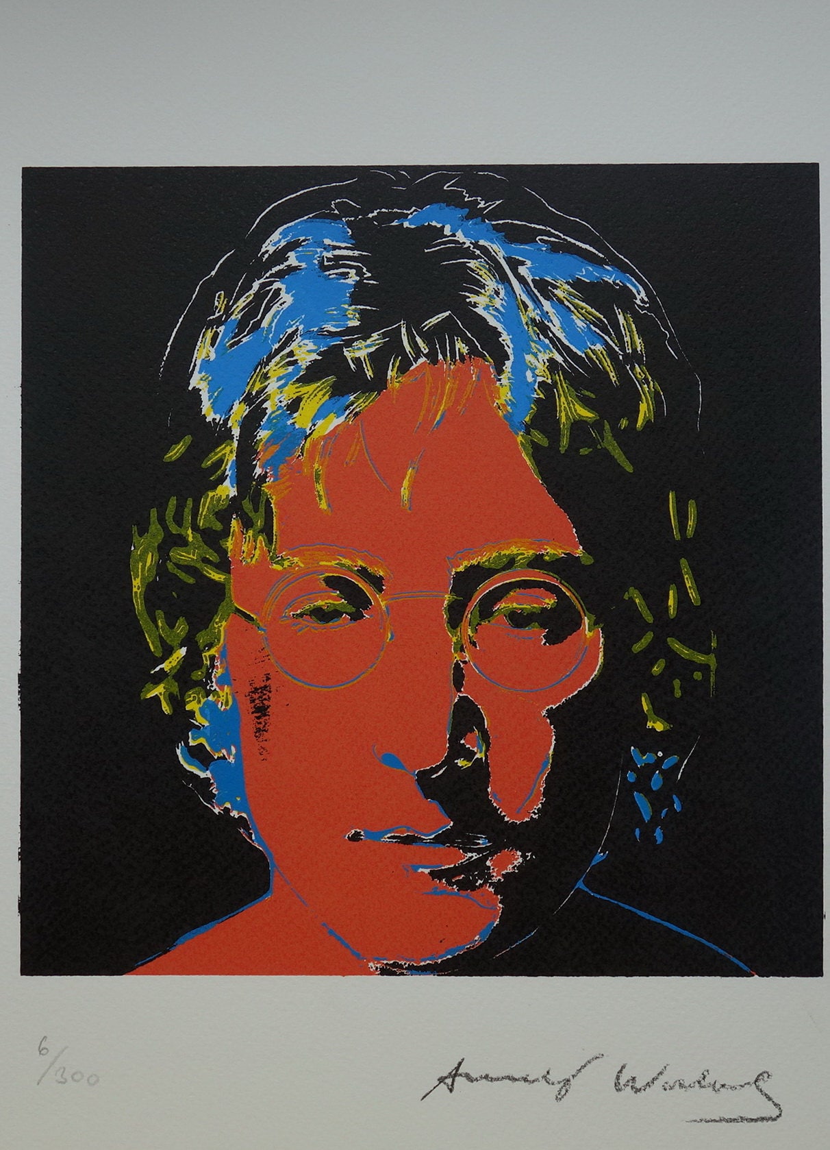 アート・デザイン・音楽 ANDY WARHOL by John Coplans Fine POP ART Beatles Lennon Limited Edition Silkscreen Serigraph