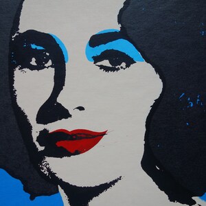 Fine POP ART Limited edition silkscreen serigraph Elizabeth Taylor, Warhol, signed, stamped and numbered image 8