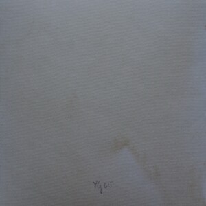 May include: The back of a white card with the text "The Exhibition of American Modernists" printed in black at the top and the number "7465" handwritten in black at the bottom.