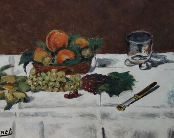 【真筆】1950年代 油絵 静物画 抽象画 壺 額装済み ヴィンテージ il_340x270.2953261025_qy1z.jpg