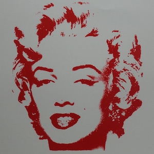 Fine POP ART Marilyn Monroe Limited edition silkscreen serigraph, Warhol, signed, stamped and numbered