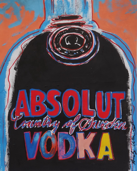 アブソルートウオッカABSOLUT WARHOLアンディウオホールアートポスター Introducing Absolut Warhol 2024 Collab – Absolut Vodka