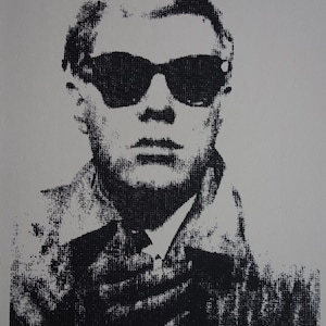 Fine POP ART Limited edition silkscreen serigraph – self-portrait, Warhol, signed, stamped and numbered