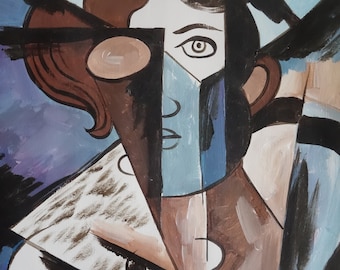 Historical Art - Pablo Picasso - The Kiss, 1925 - Etsy 日本