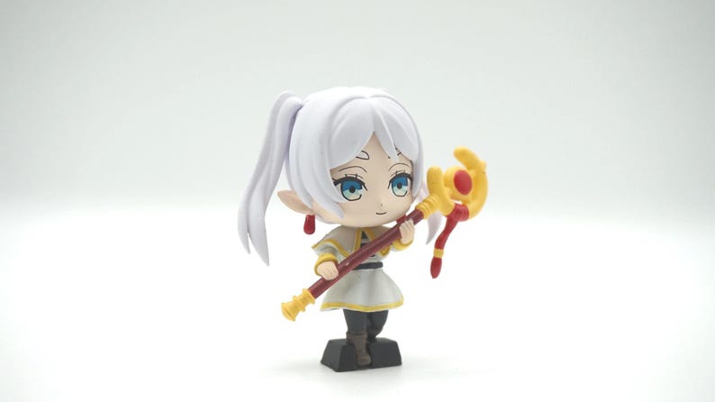 Frieren: Beyond Journey's End, Colección cápsula de figuras, Frieren A, Gashapon, BANDAI, Importación de Japón imagen 4
