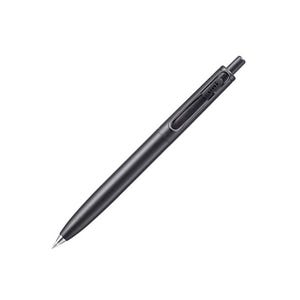May include: A black retractable ballpoint pen with a silver tip.