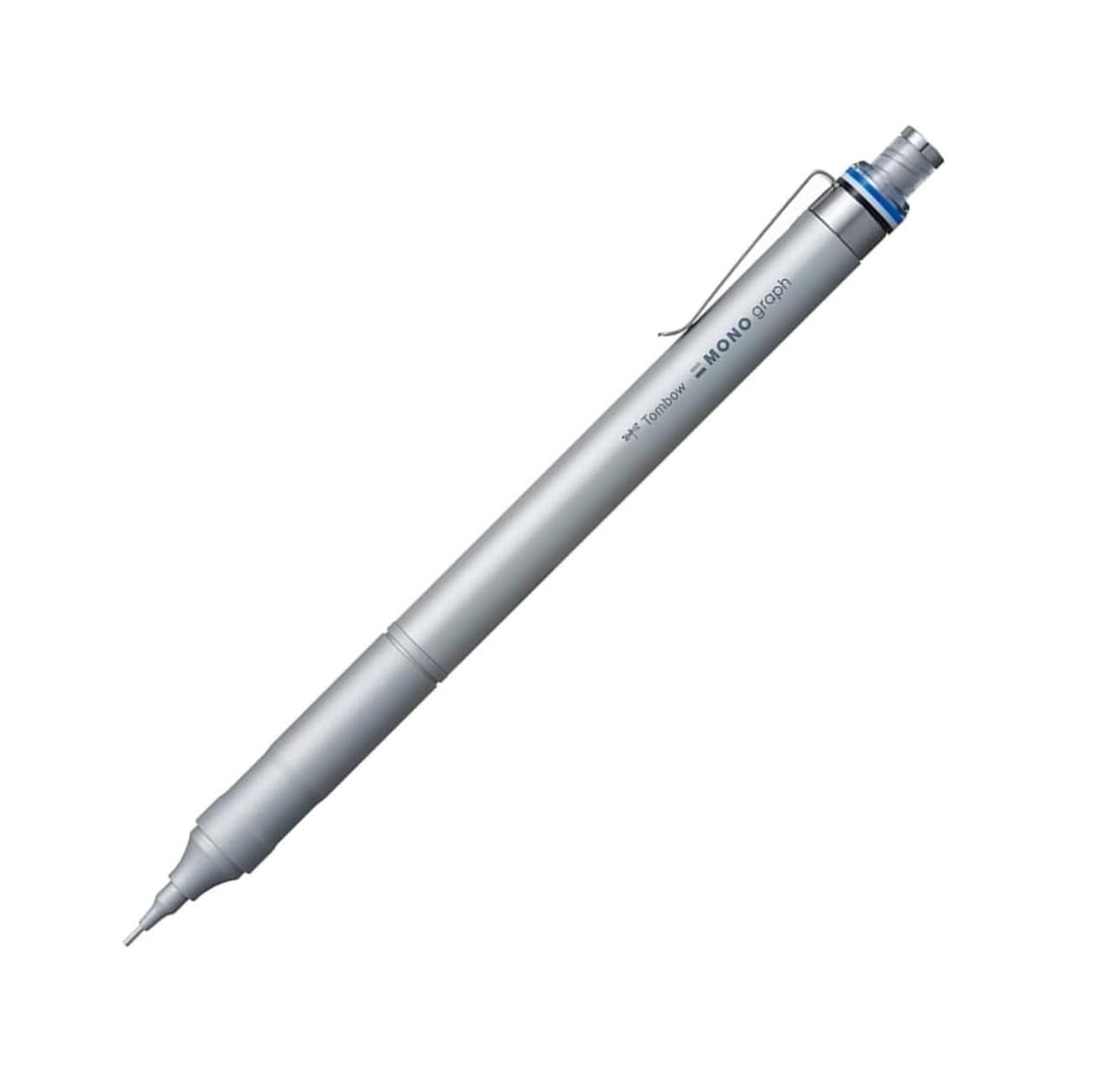 Tombow Mono Graph Fine Mechanical Pencil 0.3mm Silver DPA