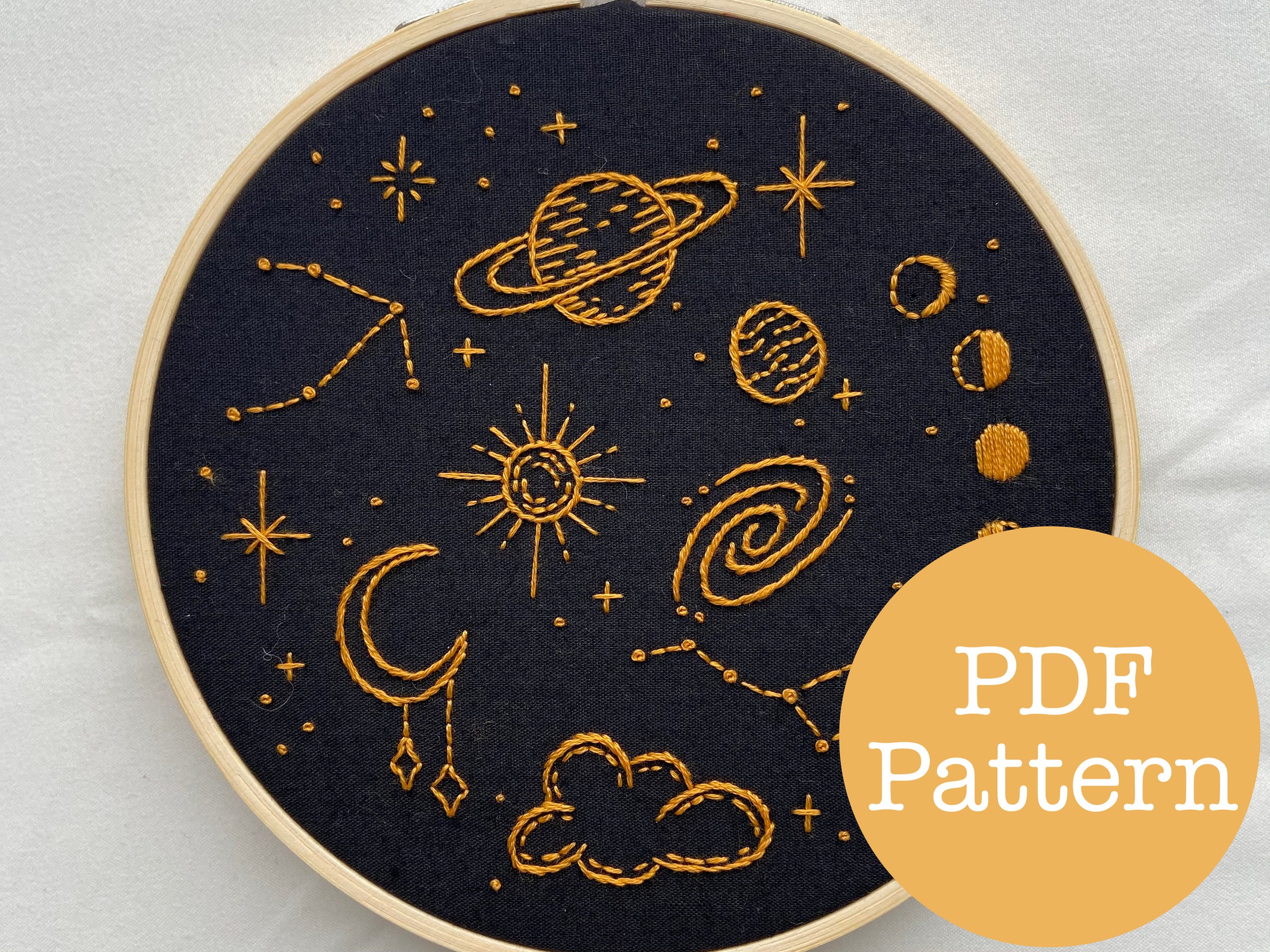 Space embroidery discount