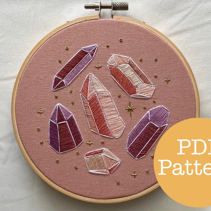 Crystal Embroidery Stargazer
