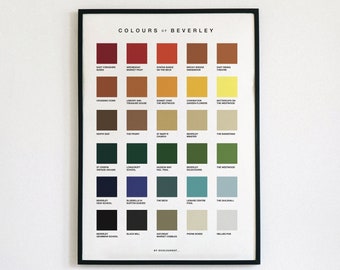 Colours of Beverley Print