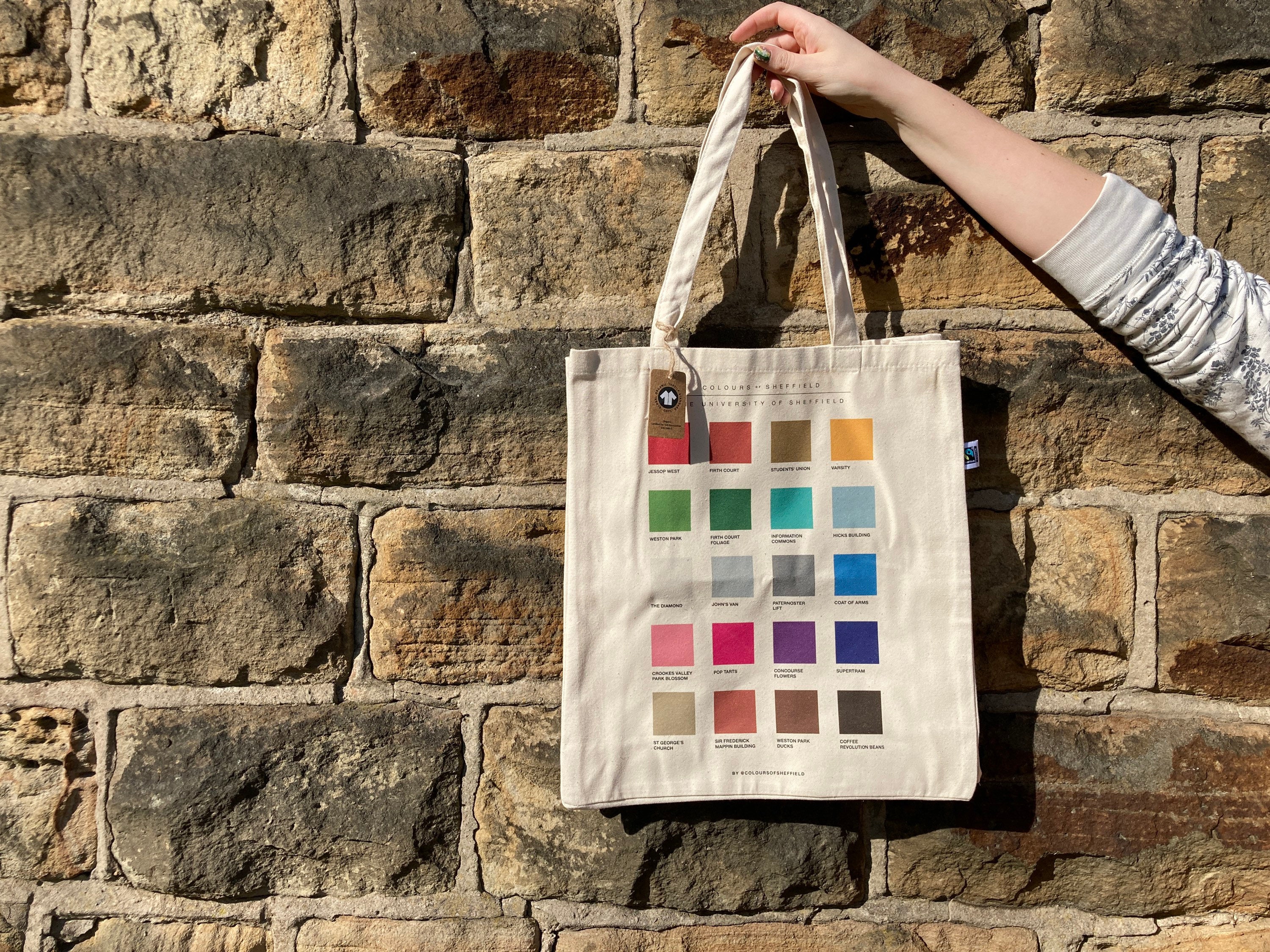 Colori della borsa tote Shef Uni -  Italia