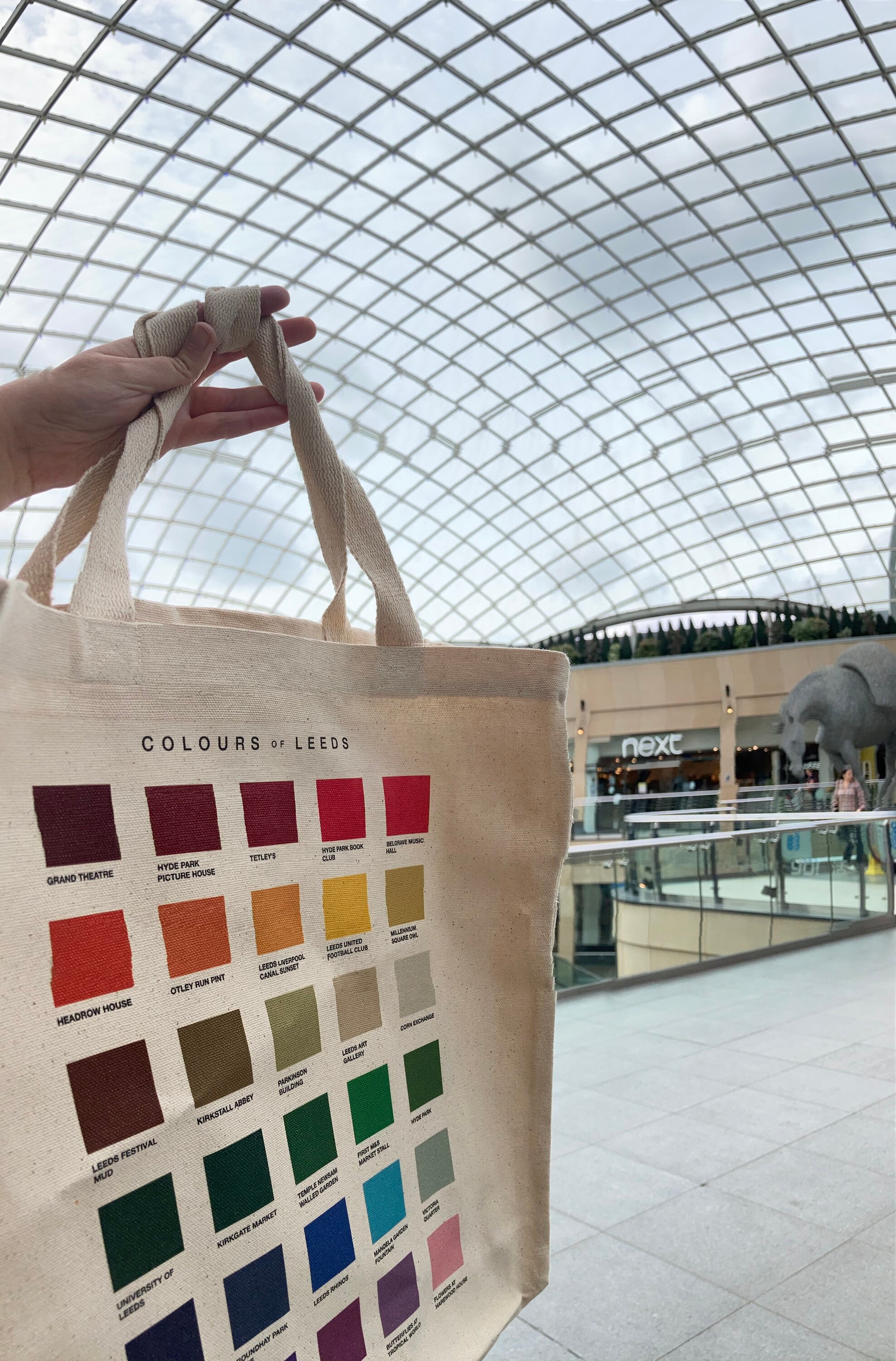 Colours of Leeds Tote Bag