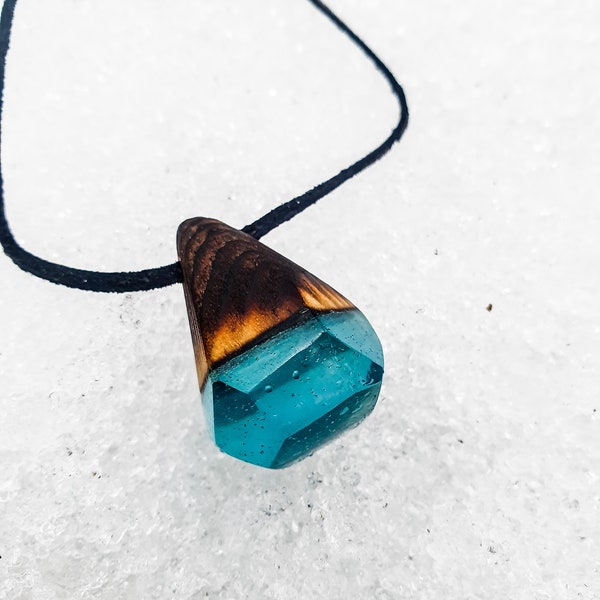 Wood Epoxy Jewelry Etsy