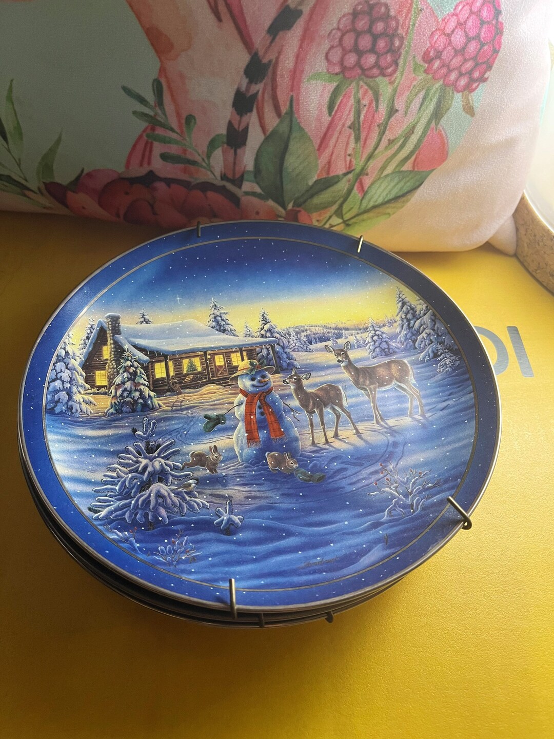 Bradford Exchange Christmas Plates Etsy
