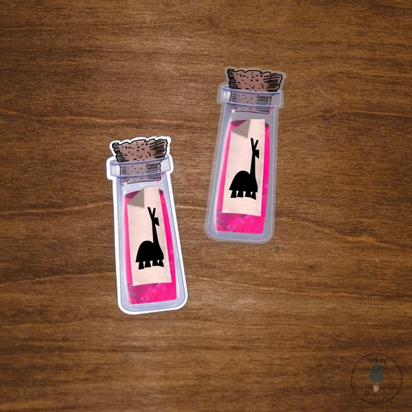 Extract of Llama Potion Bottle Sticker | Emperors Groove Sticker | Dis.ney Sticker |