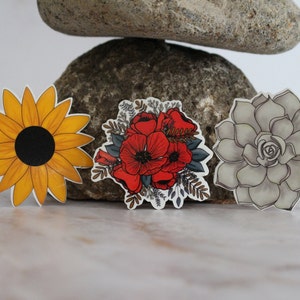 Pack d’autocollants Triple Flower