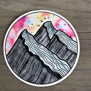 Mountain Sticker