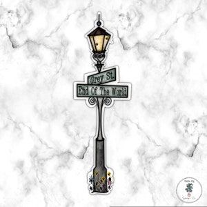 DMB Grey Street Lamp Sticker