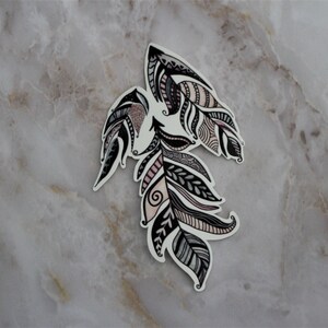 Boho Feather Sticker | Feathers | Boho | Vinyl Sticker