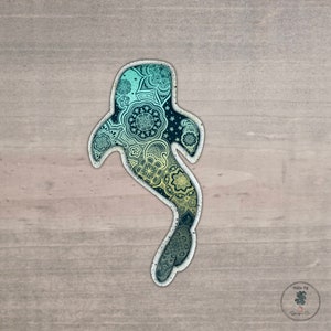 Mandala Walvishaai Sticker | Walvishaai | Haai | Oceaan leven