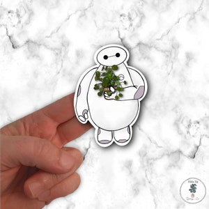 Planty Baymax Sticker | Disney Sticker | Grote Held 6 | De | van de installatie van het huis pilea peperomioides