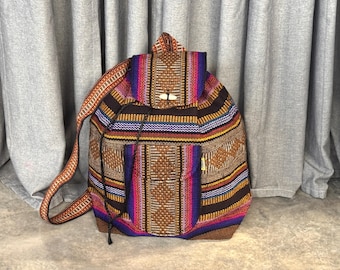 Mochila Backpack Ethnic Bag Morral Adult Size Backpack  display picture 1