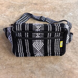 Heuptasje heuptas handgeweven ambachtelijke reistas wandeltas Unisex heuptas crossbody schoudertas Cangurera Mexicana Boho cadeau hippie