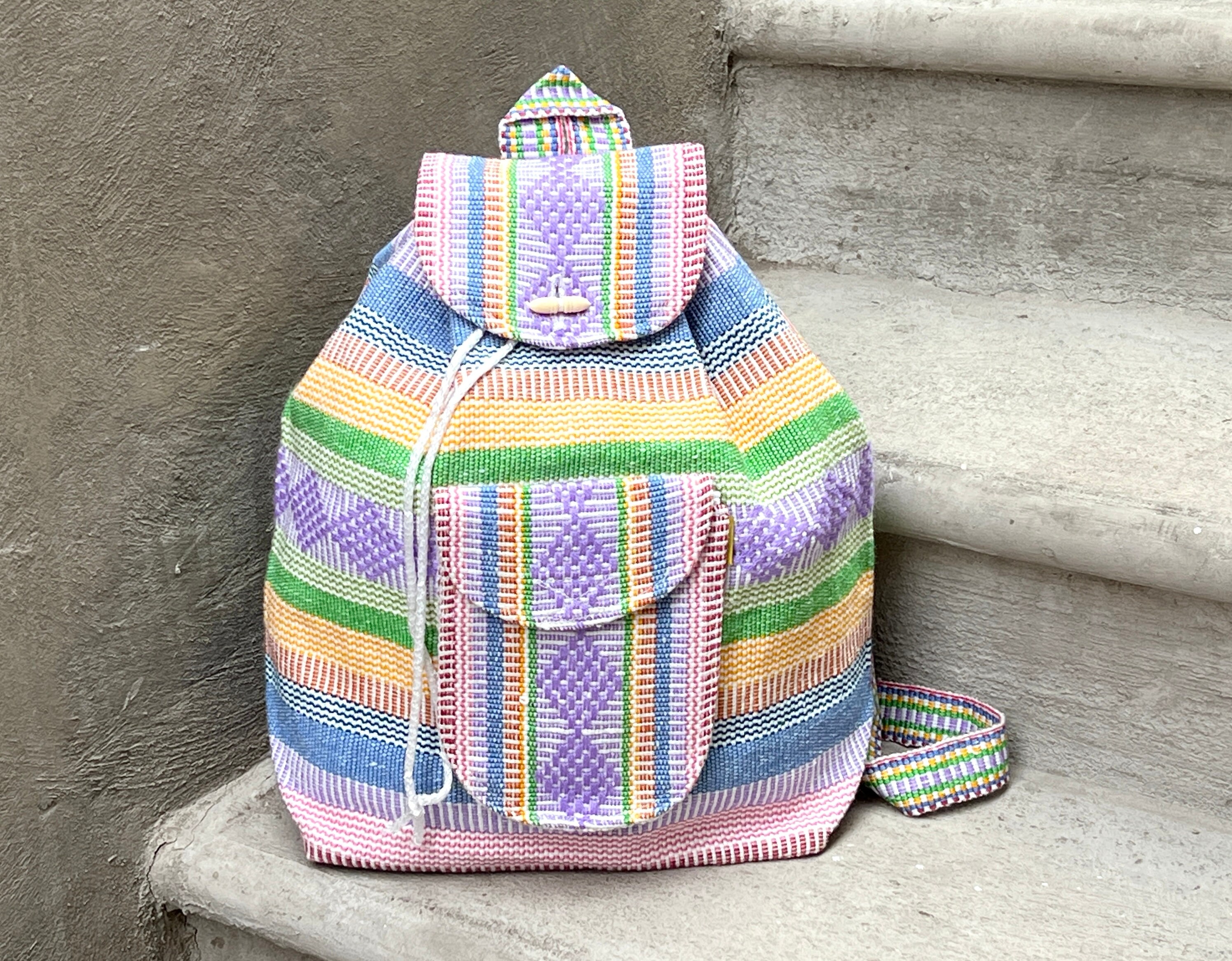 Backpack Ethnic Bag Morral Boho Hippie Artisan‎ Travel Bag Mochila Durable Nice Backpack Ethnic Bag Morral Adult Size Backpack Hippie  main image 2