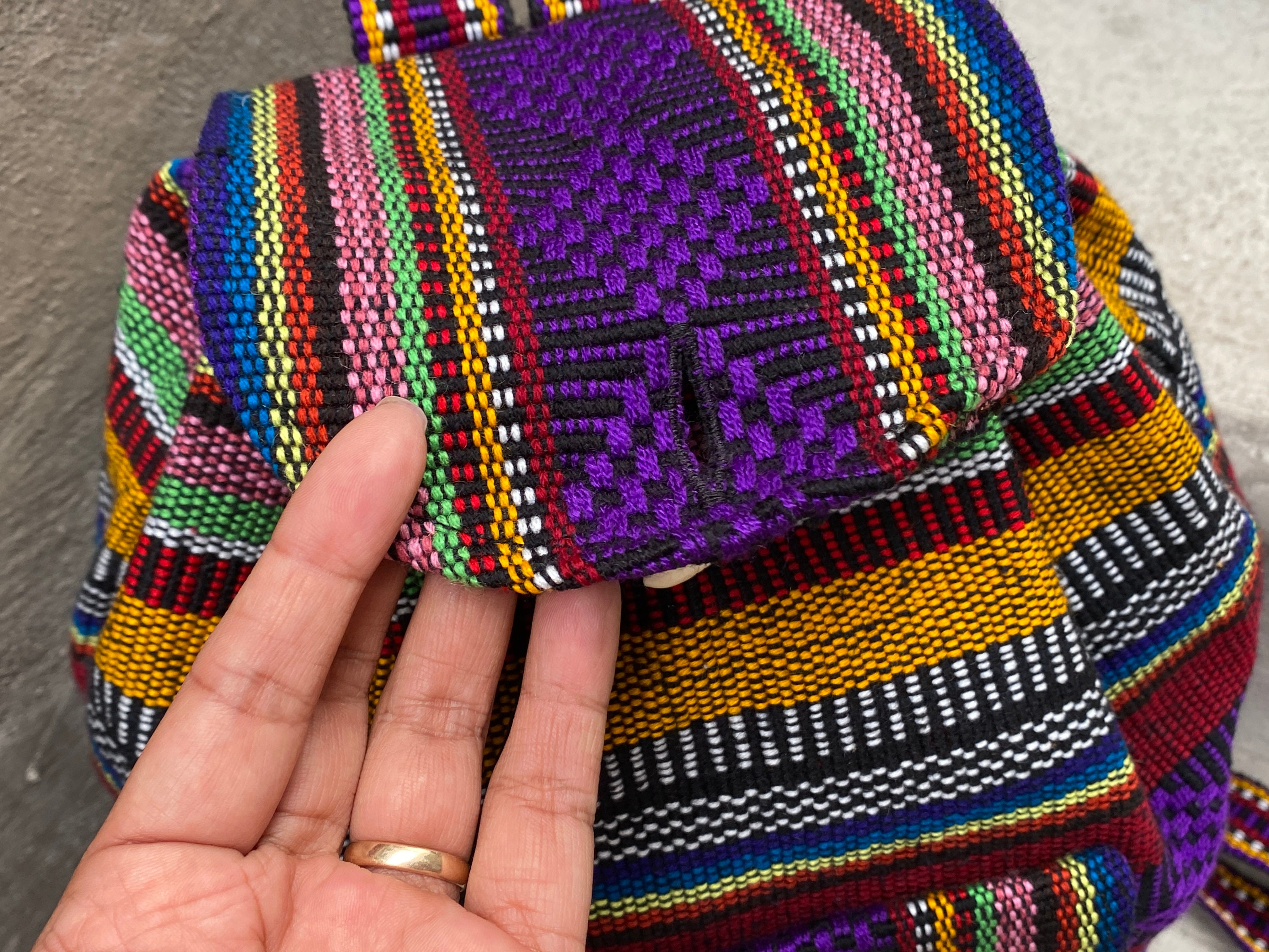 Backpack Ethnic Bag Morral Adult Size Backpack Hippie 