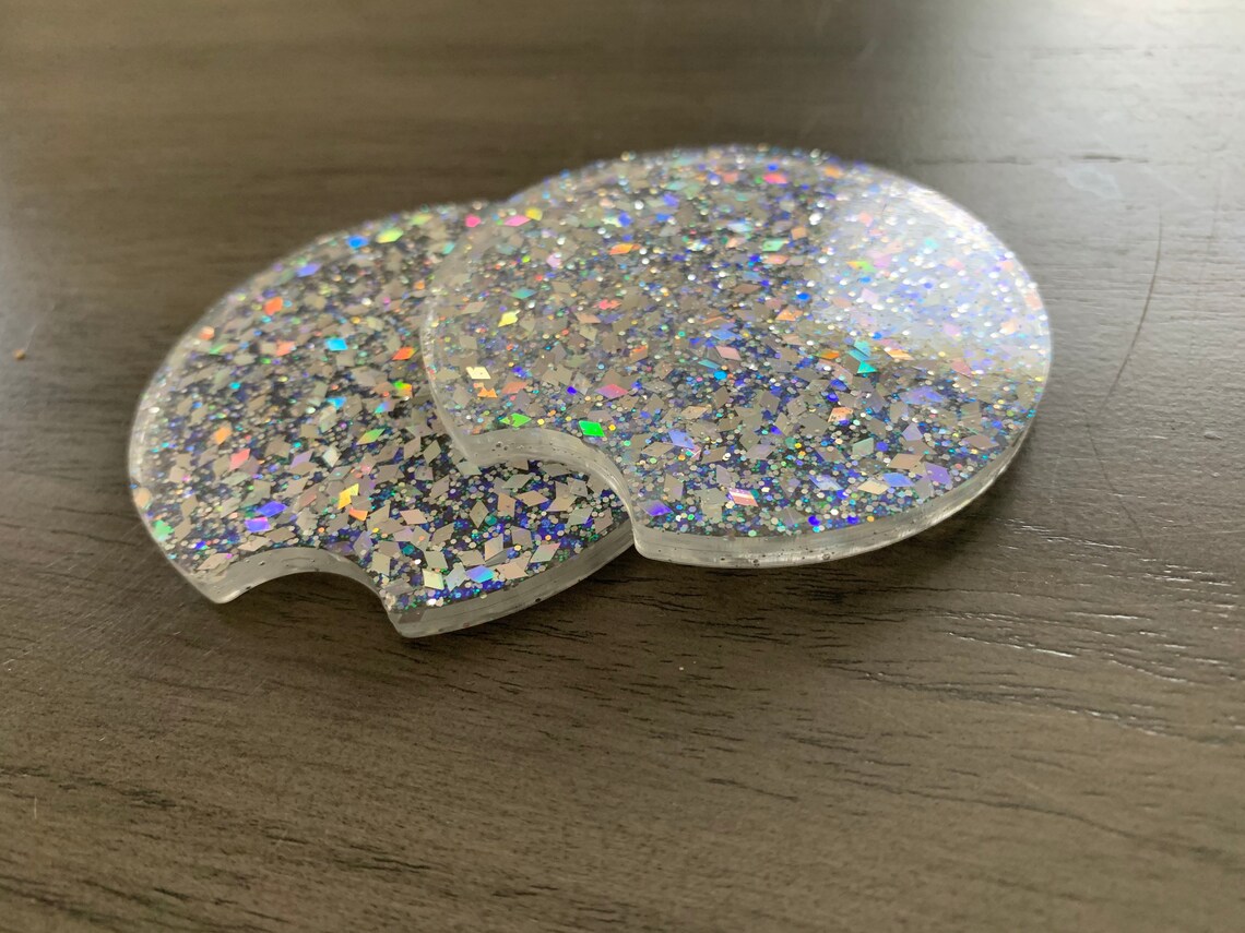 Resin Car Coasters Etsy